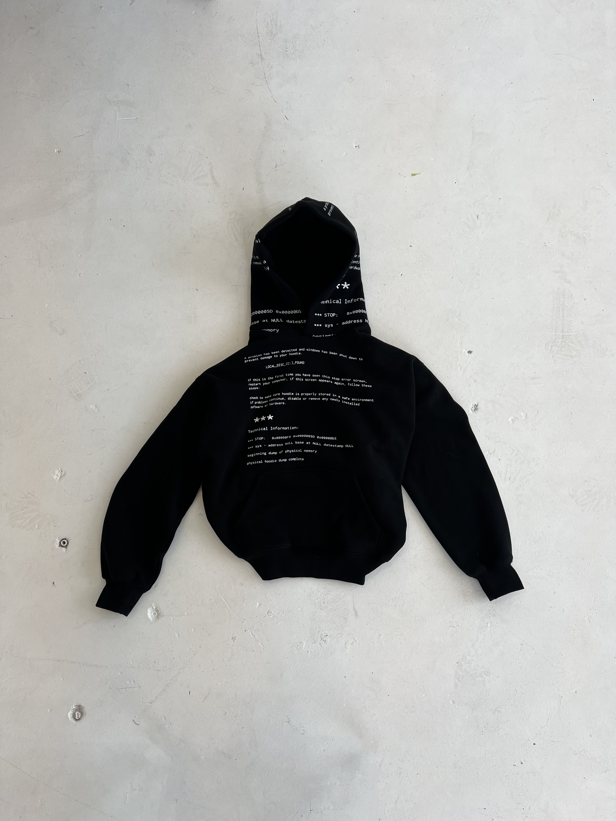 lilonesock error hoodie XS 青 Error Hoodie* (blue) – Lilonesock