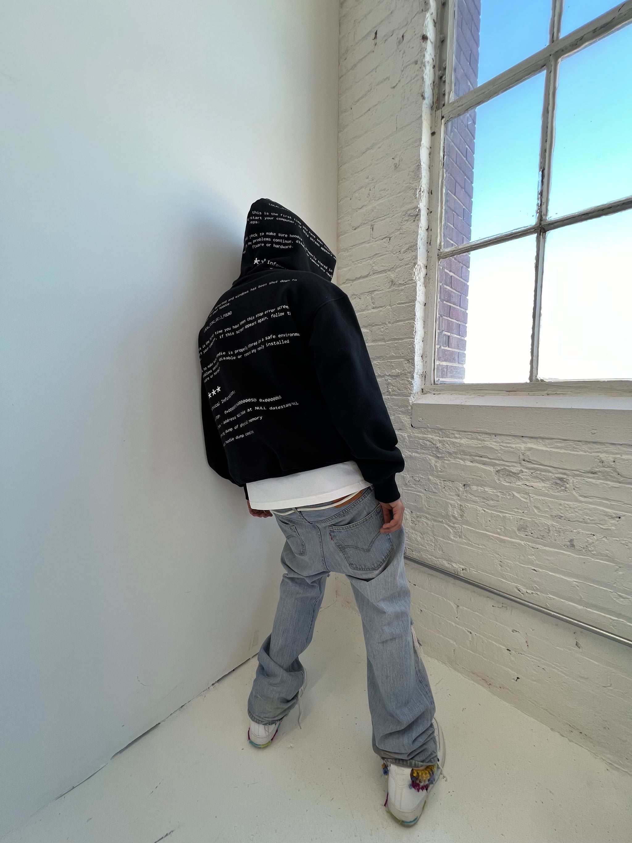 lilonesock error hoodie XS 青 Error Hoodie* (blue) – Lilonesock