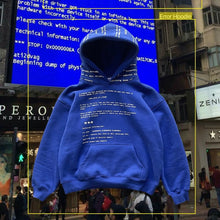 Load image into Gallery viewer, *Error Hoodie* (blue)
