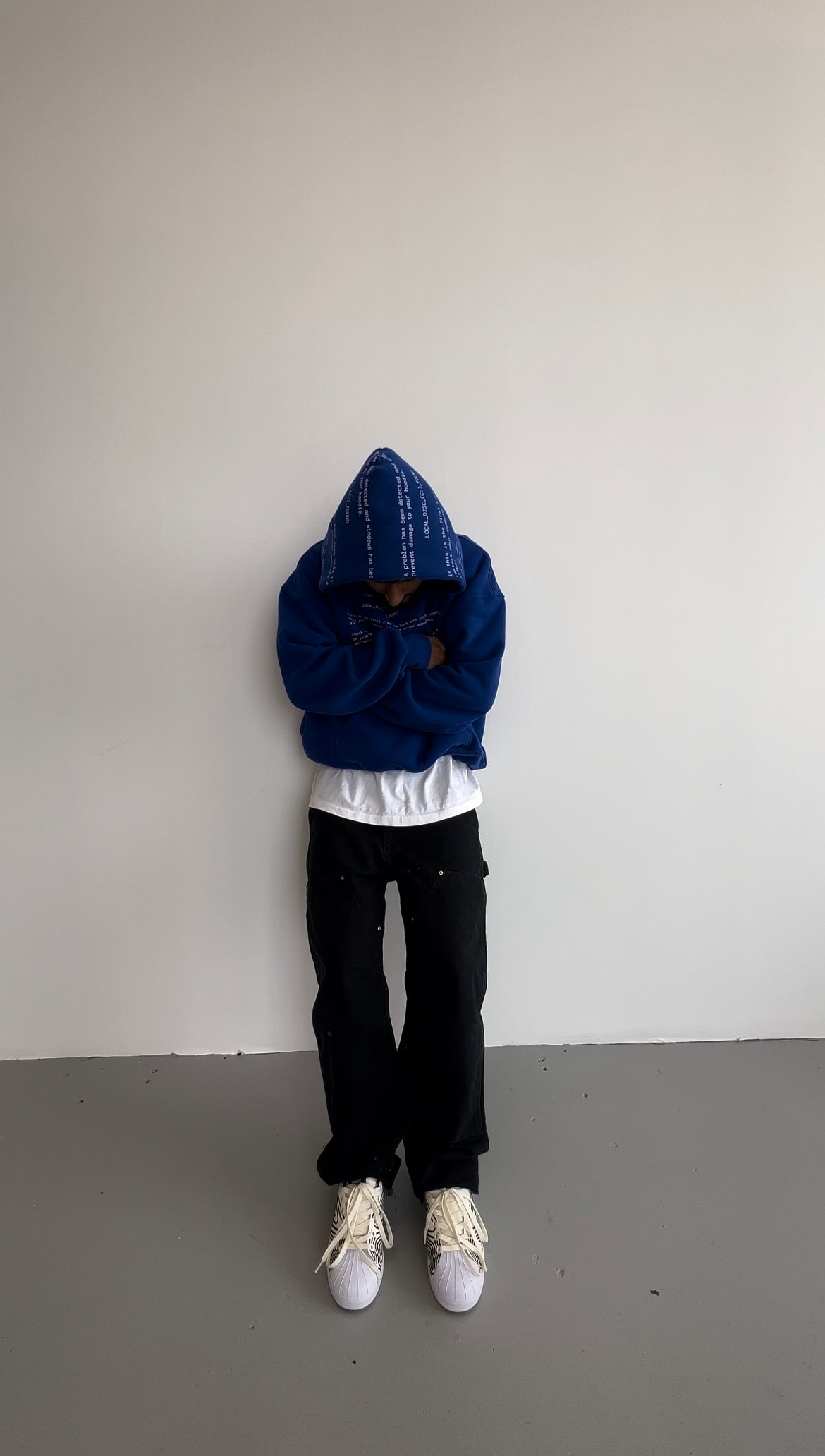 Error Hoodie* (blue) – Lilonesock 