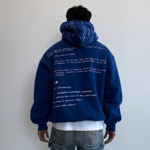 Load image into Gallery viewer, *Error Hoodie* (blue)
