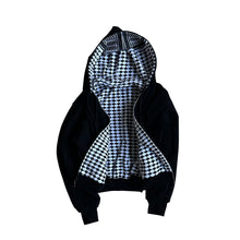 Load image into Gallery viewer, Reverse Zip Up (BLACK)
