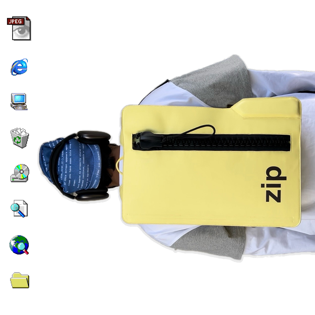 Zip File Backpack – Lilonesock